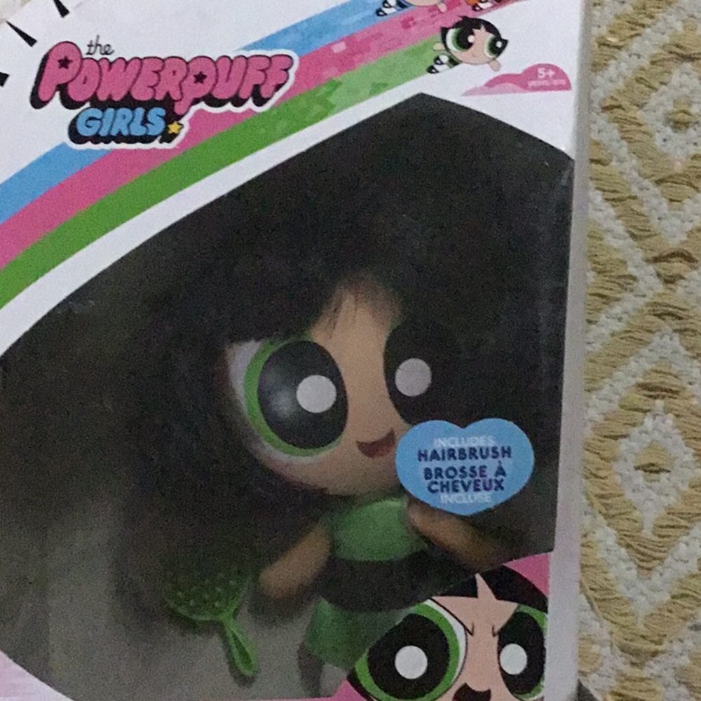 Powerpuff girls buttercup-rebelle doll with box